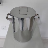 Baldes de inox para indústria