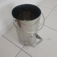 Baldes de inox para indústria