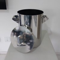 Baldes de inox para indústria