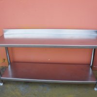 Mesa bancada em aço inox