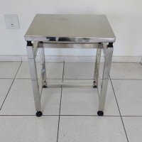 Mesa bancada em aço inox