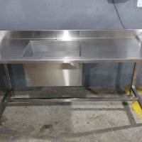 Mesa Bancada em Aço Inox